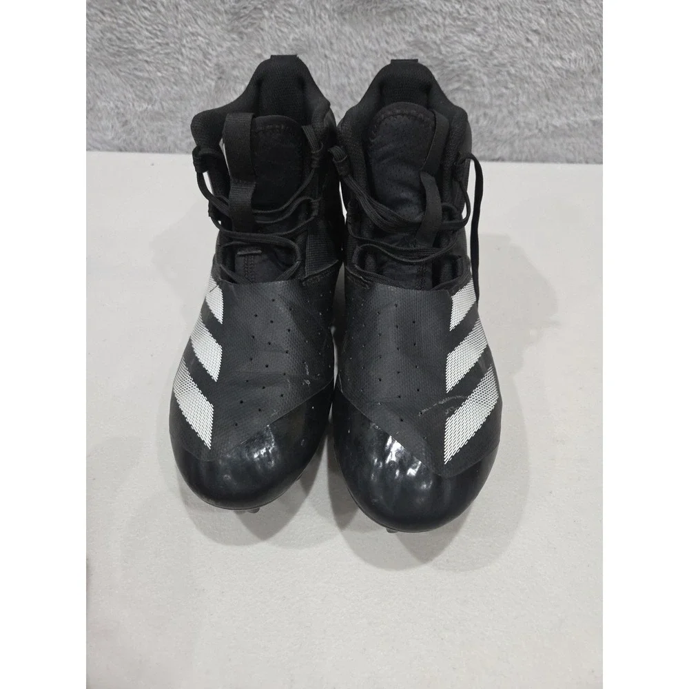 adidas ADIZERO Chaos Lineman Football Cleats Men's sz 9 Black If5116